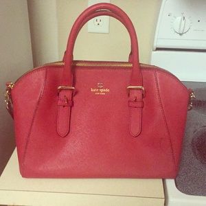 Red Kate spade purse